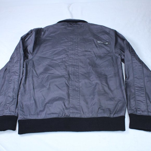 Men's D73 DENIM 73 Jacket, Grey Size L - Picture 6 of 13